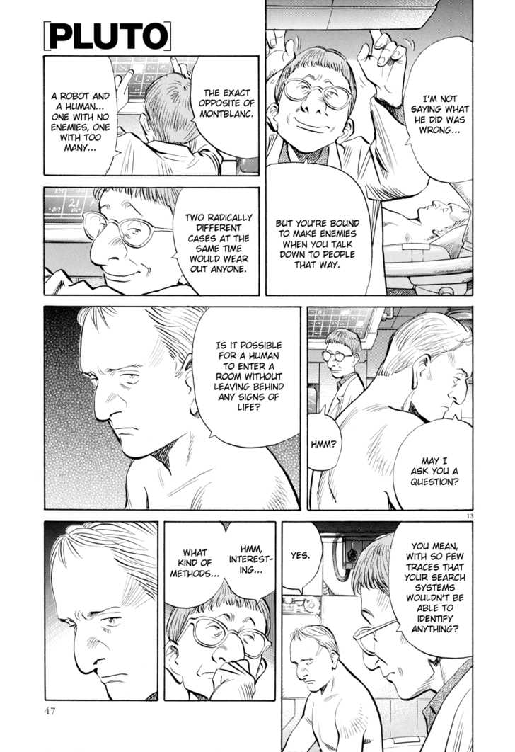 Pluto Vol.01 Chapter 002 page 13