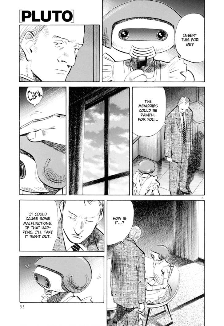 Pluto Vol.01 Chapter 002 page 21