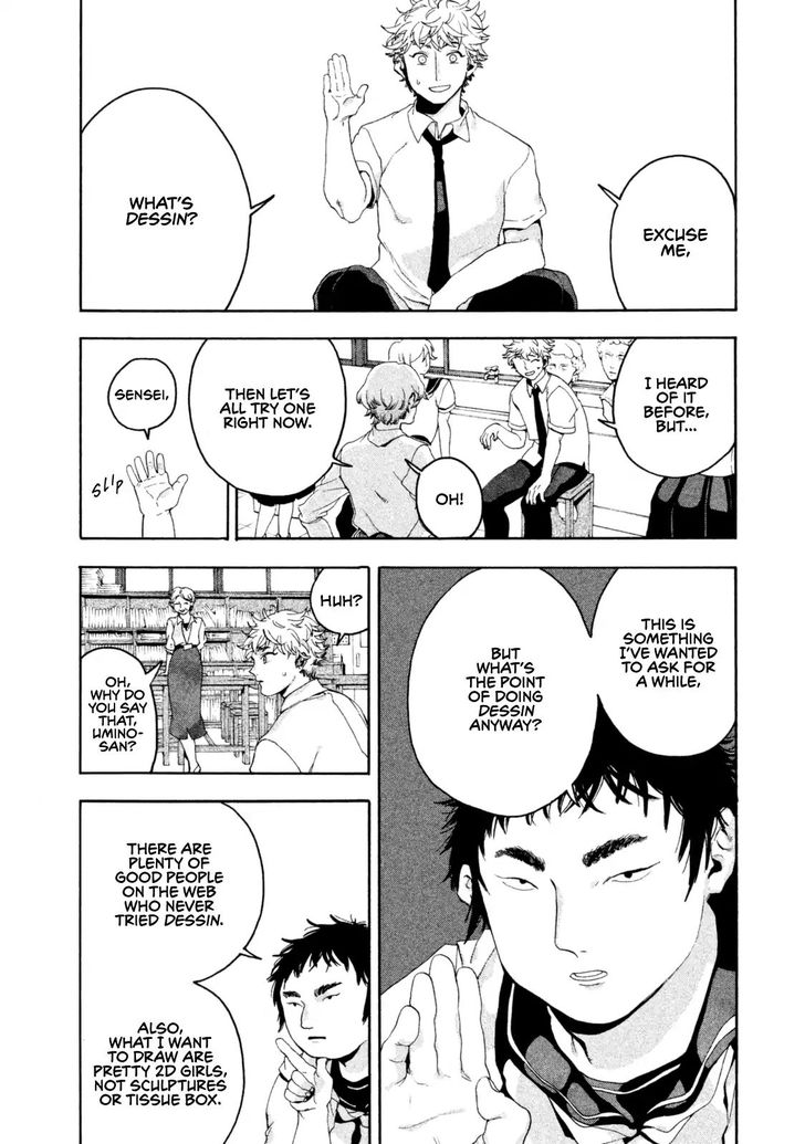 Blue Period. Vol.01 Chapter 003 page 10